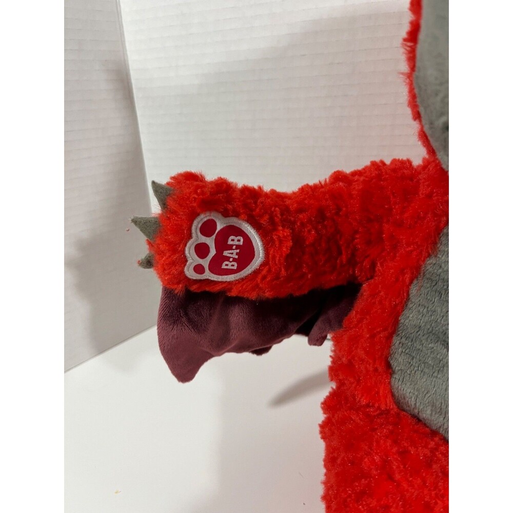 Build A Bear Great Wolf Lodge MagiQuest Charlock MagicQuest Red Dragon Plush 16" - Picture 3 of 8